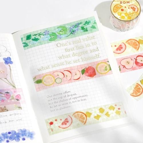 BGM クリアテープスペシャル 「サイダー・アップル」 20mm*5m |  | 03