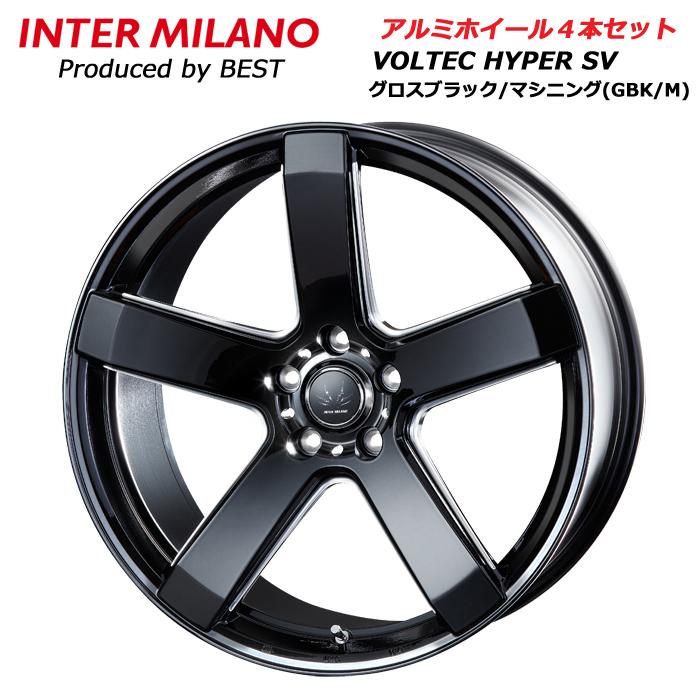 4本セット 20インチ アルミホイール 8.5J 5穴 114.3 +35 インター 