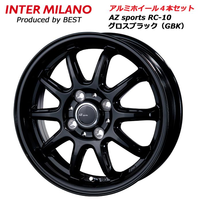 INTER MILANO AZ SPORTS インターミラノ 社外ホイール 15インチ 4本 