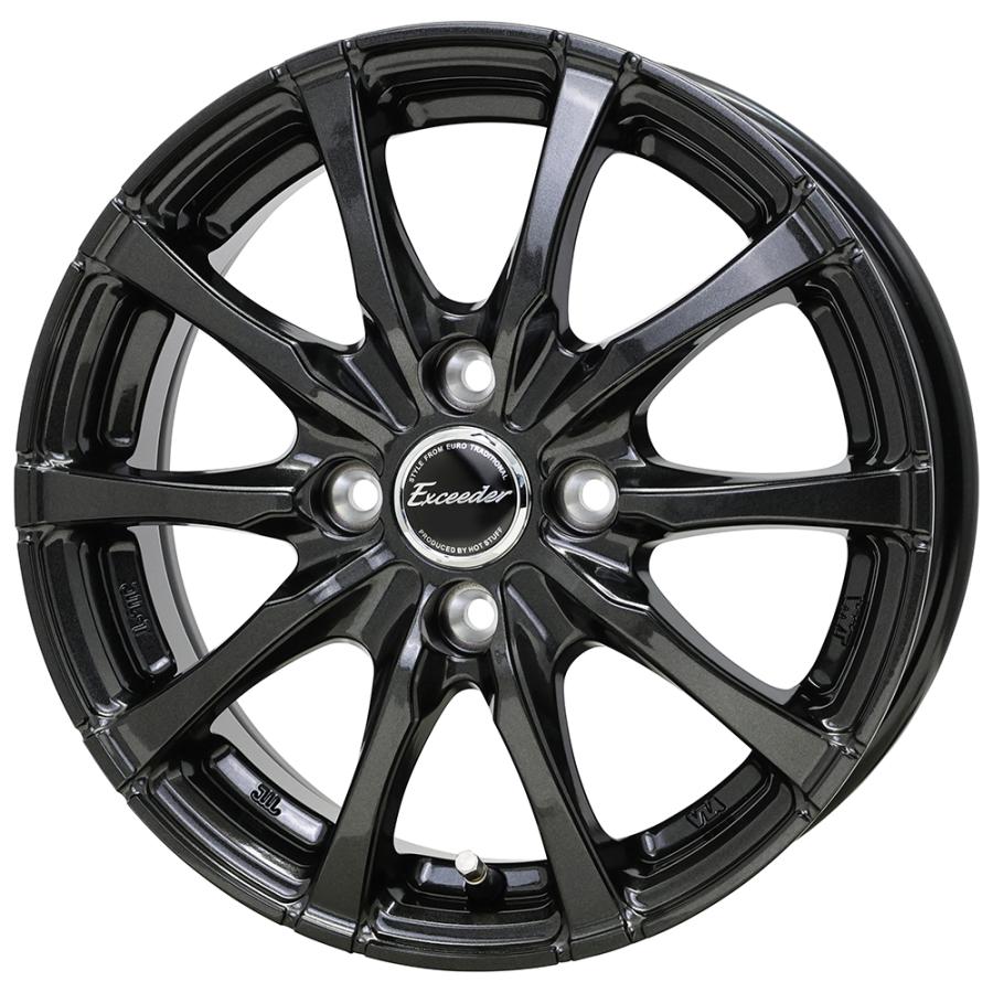 HOT STUFF Exceeder アルミホイール 15インチ 4本セット 車