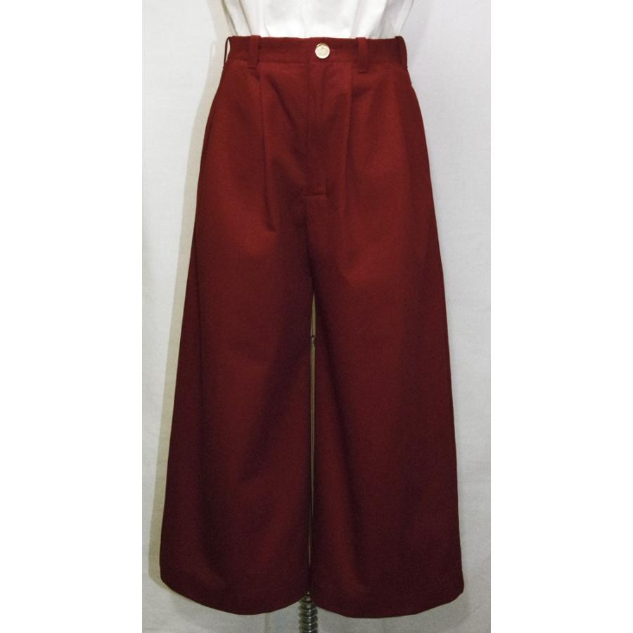 Autumn Wide Pants Wine Red |  | 04