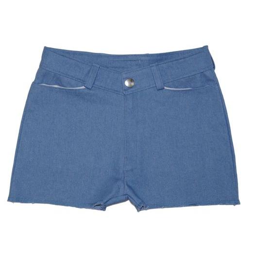Blue Denim Short Pants4 | 