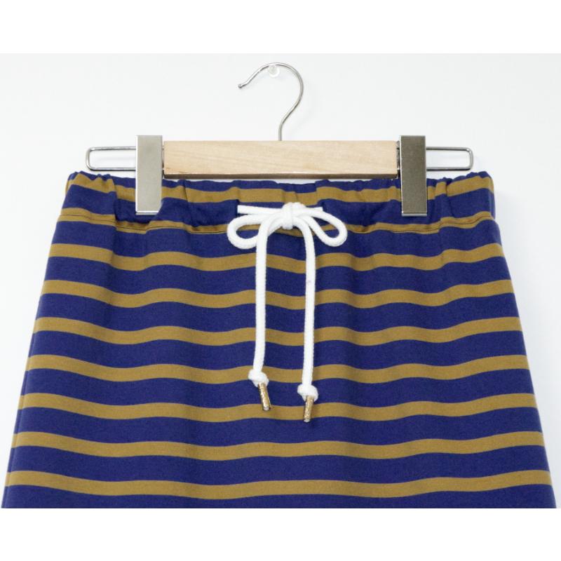 ボーダー柄ニットスカート70（ウエストゴム入り） |  | 01