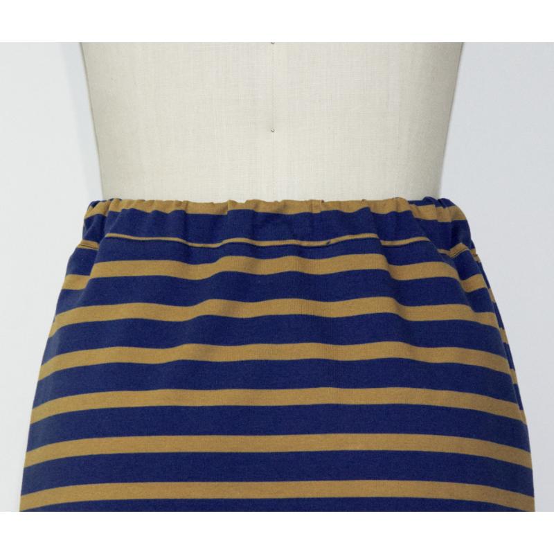 ボーダー柄ニットスカート70（ウエストゴム入り） |  | 10