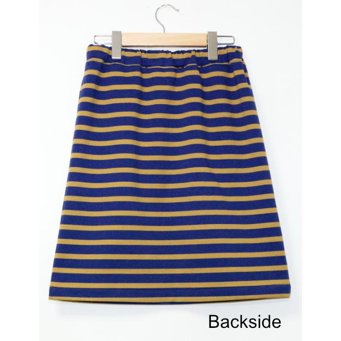 ボーダー柄ニットスカート70（ウエストゴム入り） |  | 03