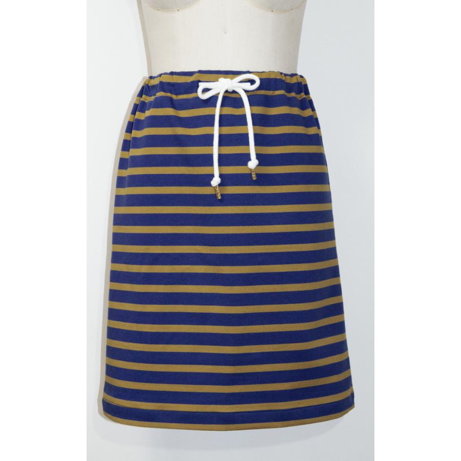 ボーダー柄ニットスカート70（ウエストゴム入り） |  | 06