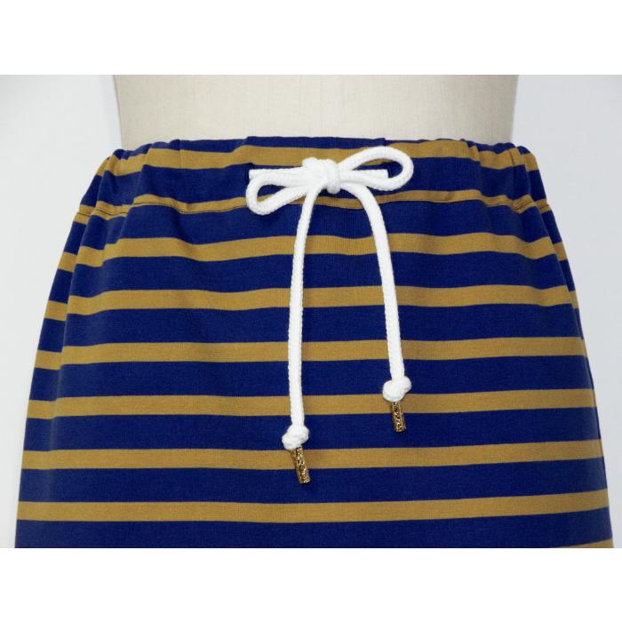 ボーダー柄ニットスカート70（ウエストゴム入り） |  | 07