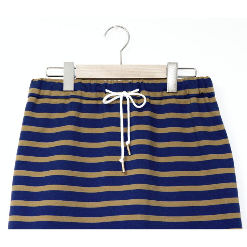 ボーダー柄ニットスカート76（ウエストゴム入り） |  | 01