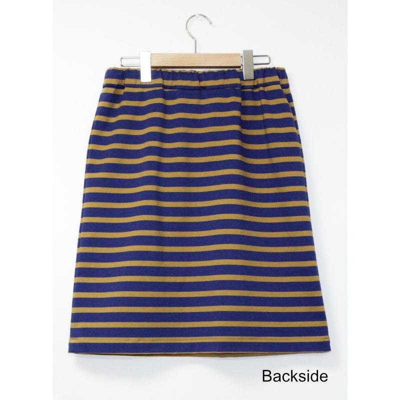 ボーダー柄ニットスカート76（ウエストゴム入り） |  | 03