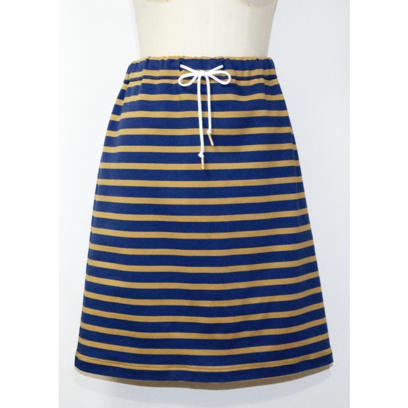 ボーダー柄ニットスカート76（ウエストゴム入り） |  | 05