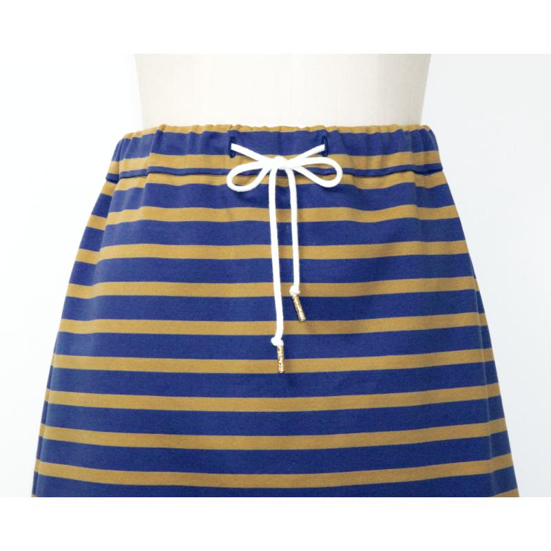 ボーダー柄ニットスカート76（ウエストゴム入り） |  | 06