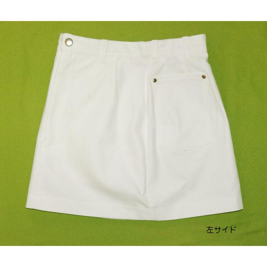 デニム風ホワイトミニスカート69 |  | 03