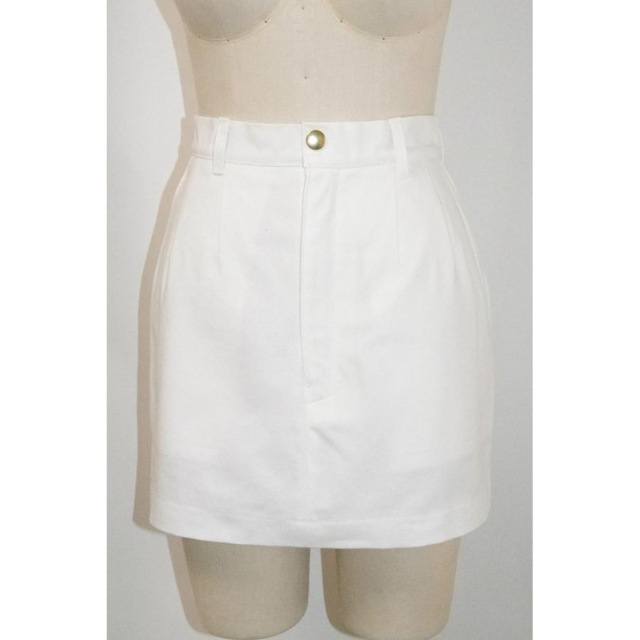 デニム風ホワイトミニスカート69G |  | 05