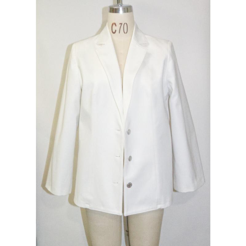 Denim Tailored Jacket White Purple13 |  | 05