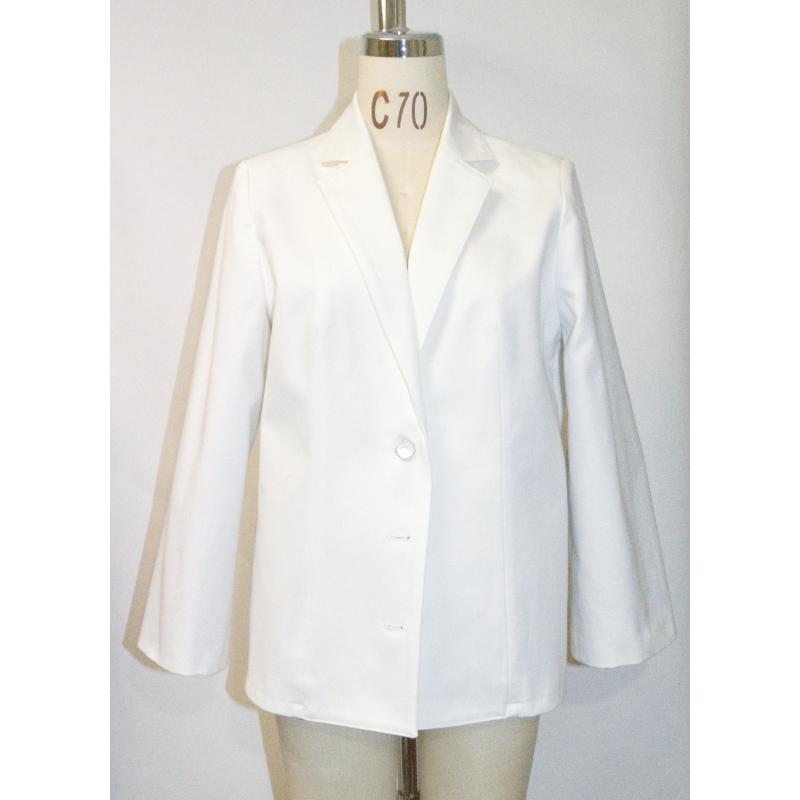 Denim Tailored Jacket White Purple13 |  | 06