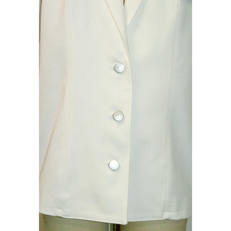 Denim Tailored Jacket White Purple13 |  | 09