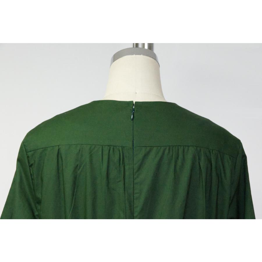 Green Vネック Longsleeve Onepiece |  | 15