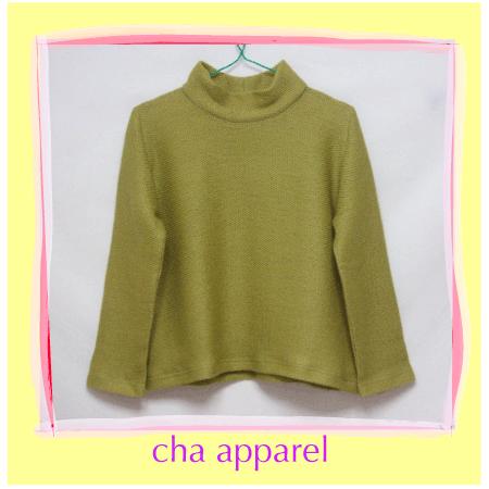 Green Wool Cutsew 004 | 