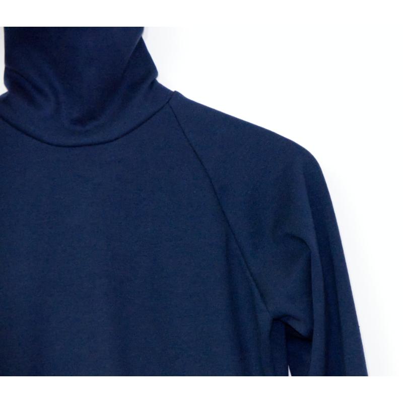 ラグランスリーブタートルネックワンピースM |  | 02