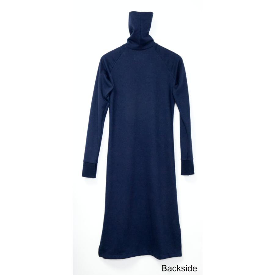 ラグランスリーブタートルネックワンピースM |  | 05