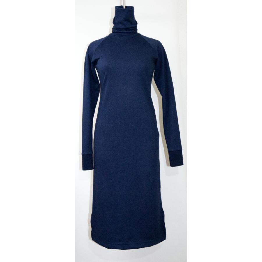 ラグランスリーブタートルネックワンピースM |  | 07