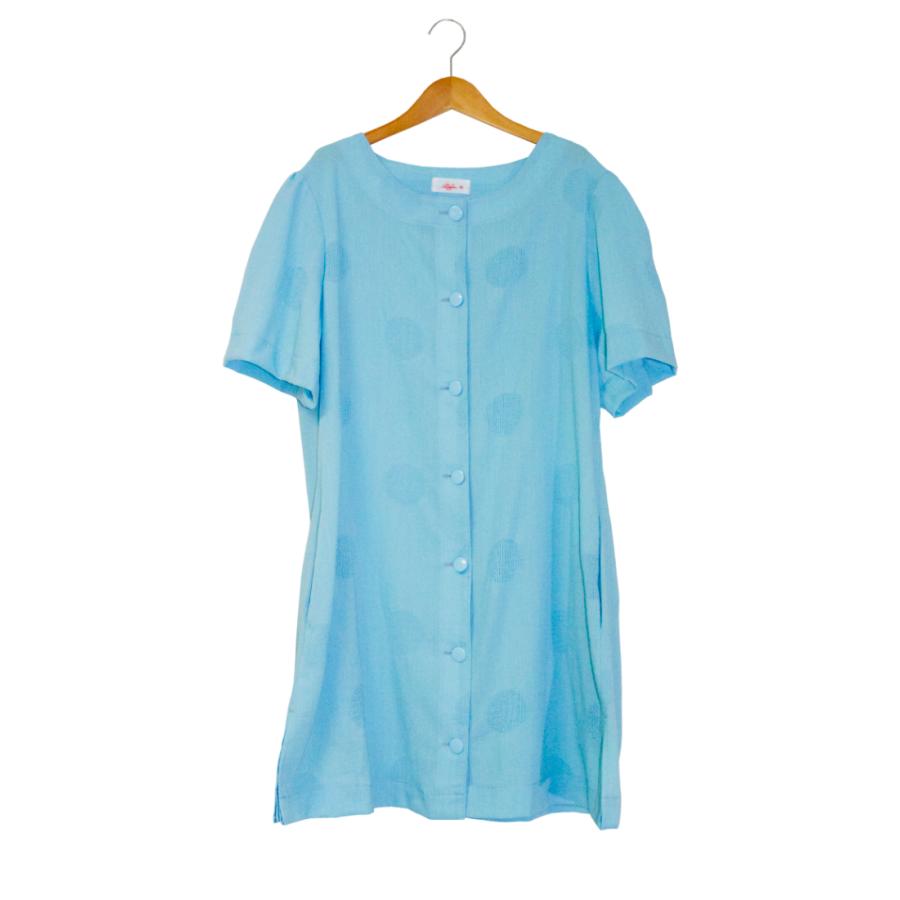 真夏のワンピース水色2(L) | 