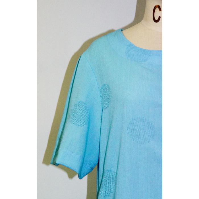 真夏のワンピース水色2(L) |  | 12