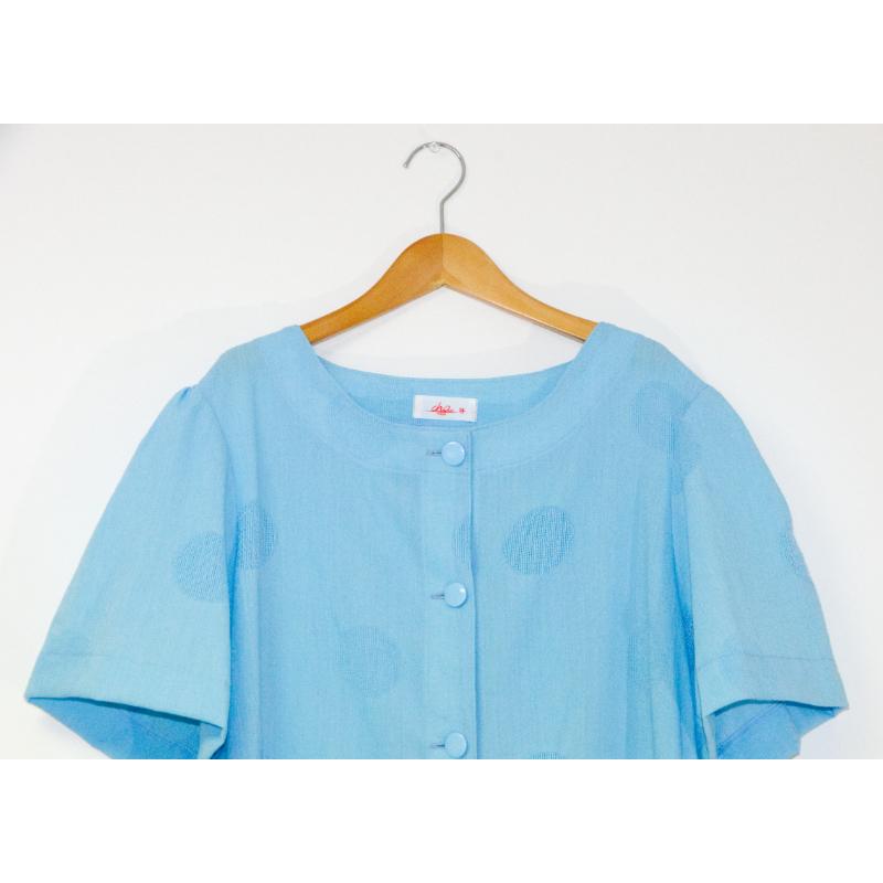 真夏のワンピース水色2(L) |  | 01