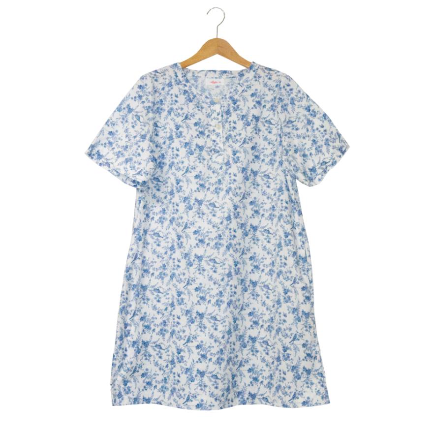 夏の部屋着ワンピースBlue | 