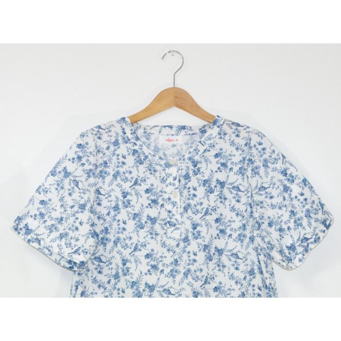 夏の部屋着ワンピースBlue |  | 01