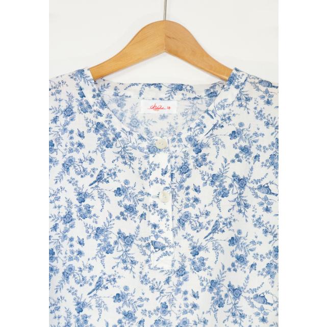 夏の部屋着ワンピースBlue |  | 02