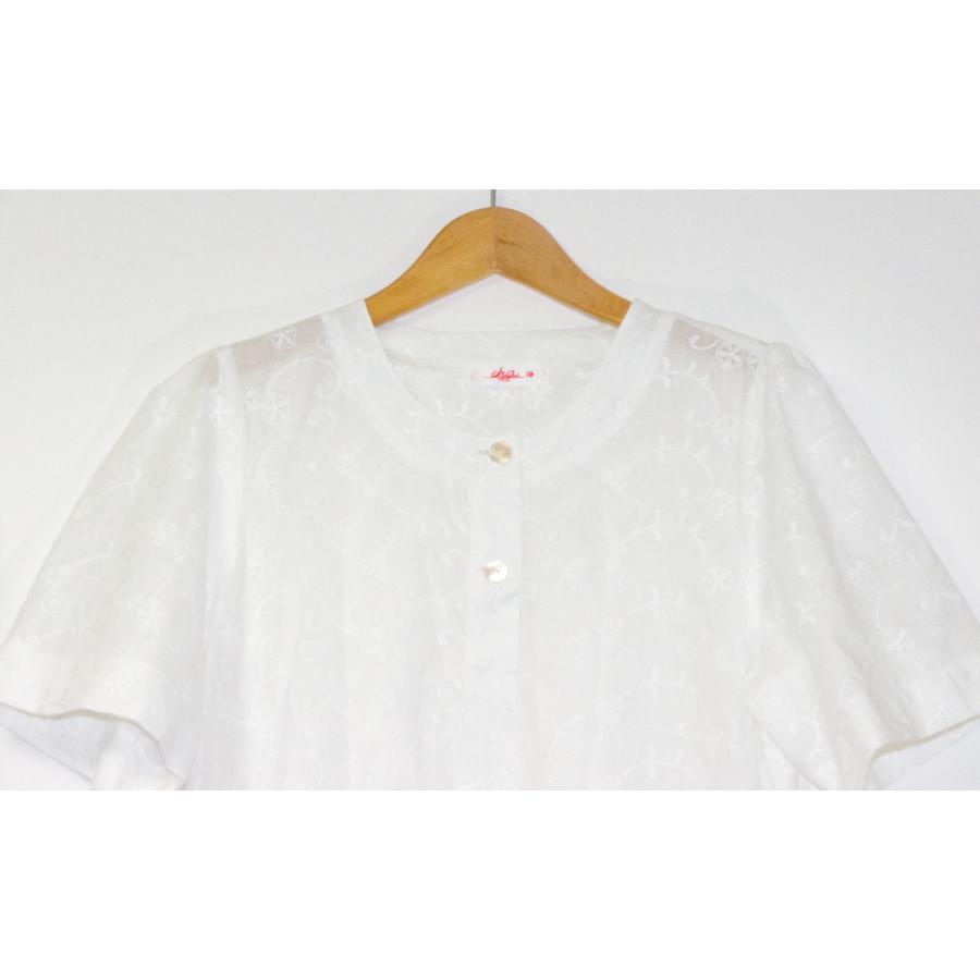 夏の部屋着ワンピースWhite |  | 02