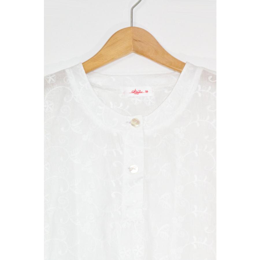 夏の部屋着ワンピースWhite |  | 03