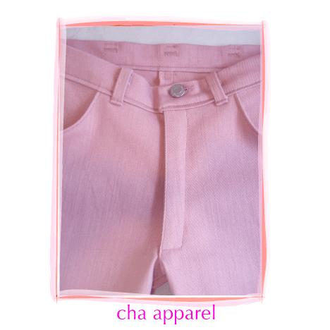 ピンクデニムストレッチパンツ001 |  | 01