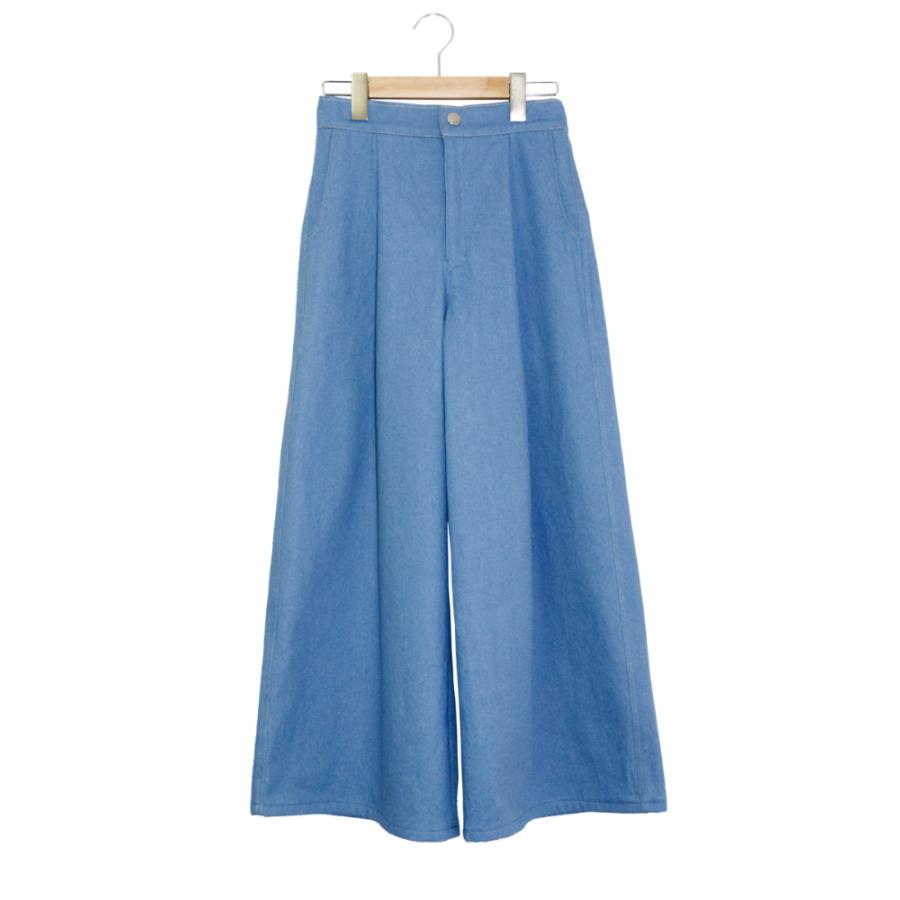 Summer Denim Wide Pants2 | 