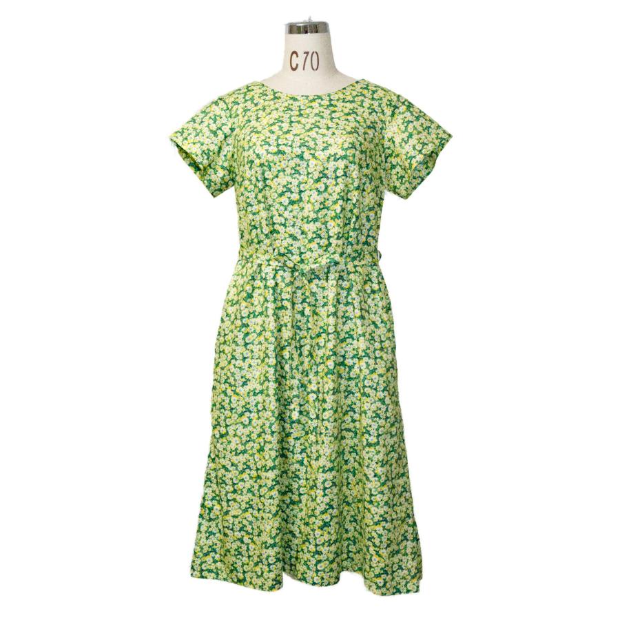 Summer Flower Onepiece Yellow L | 