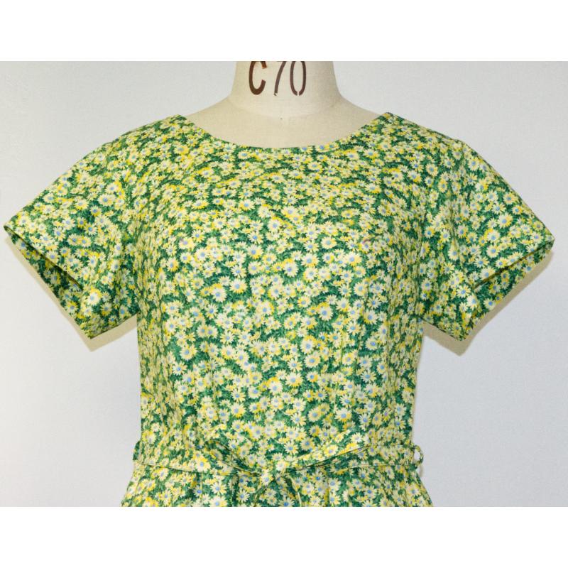 Summer Flower Onepiece Yellow M |  | 01