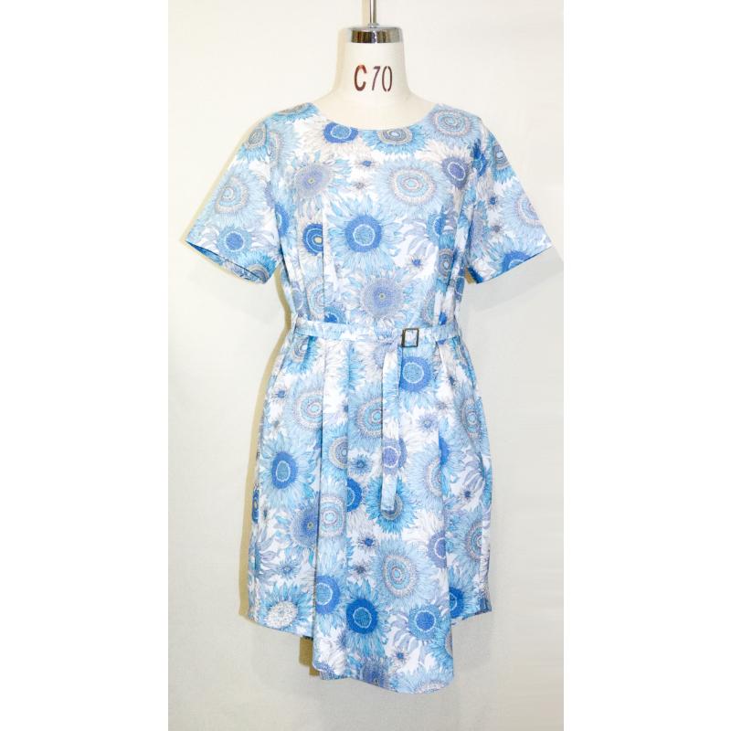 Summer One-piece Blue Himawari |  | 01