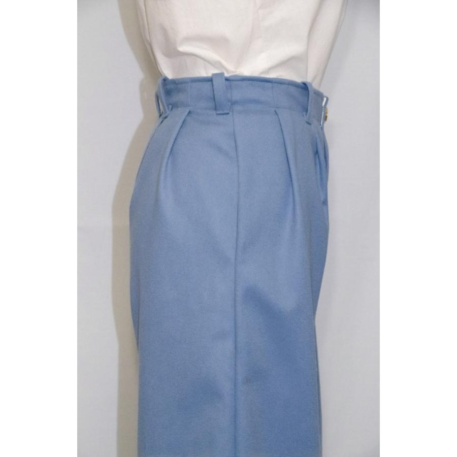Tucked Wide Pants Light Blue |  | 03