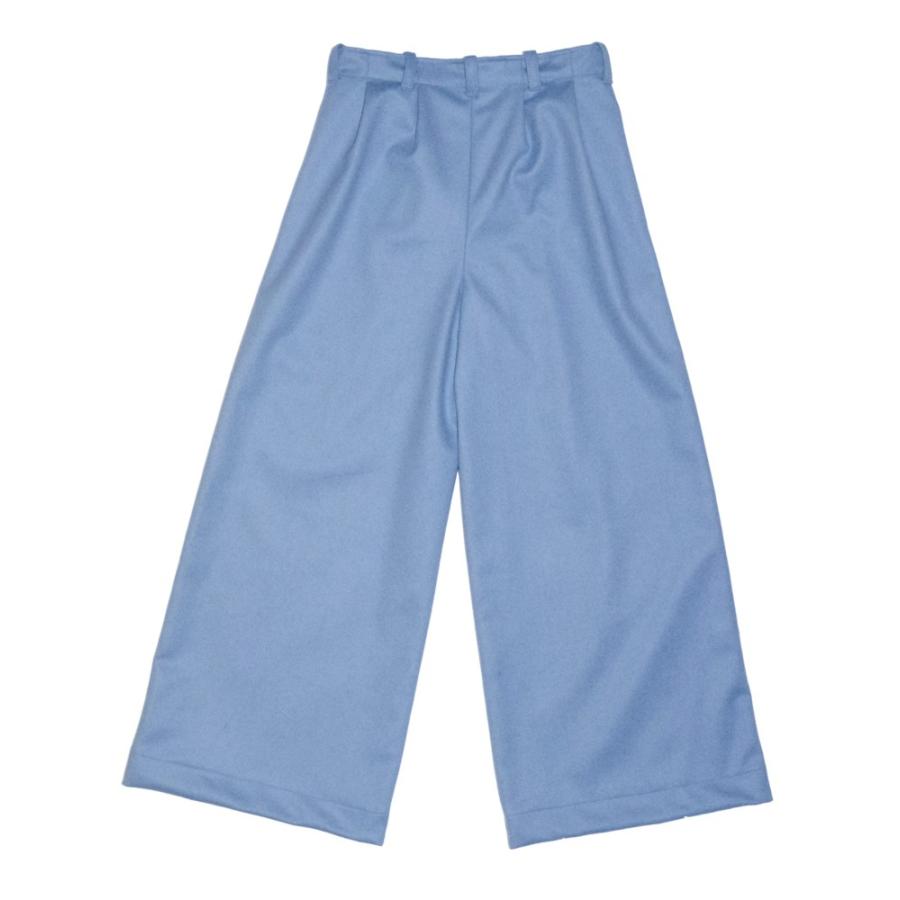 Tucked Wide Pants Light Blue |  | 07
