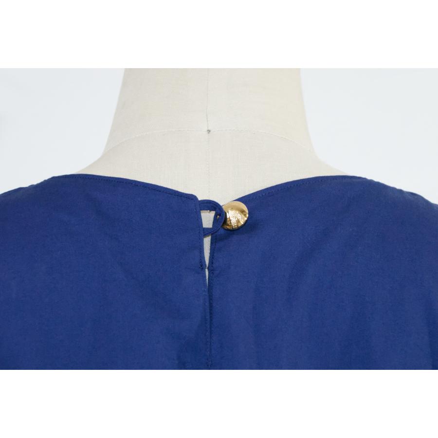 VネックノースリーブワンピースBlue |  | 13