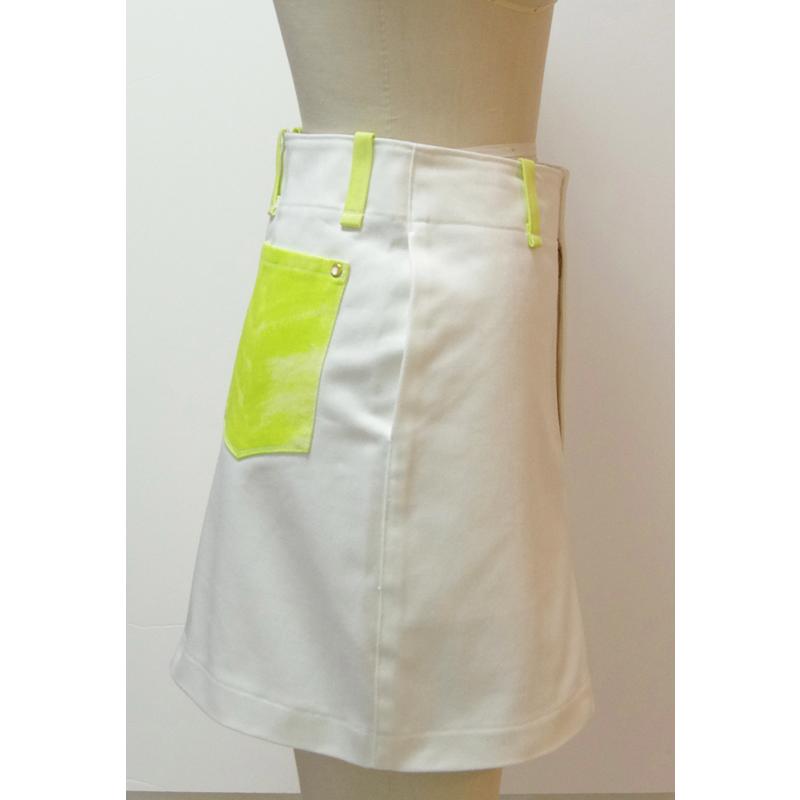 ホワイトデニムミニスカート72 |  | 14