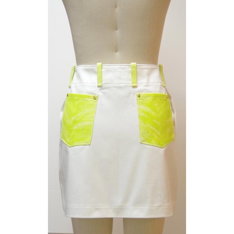 ホワイトデニムミニスカート72 |  | 15