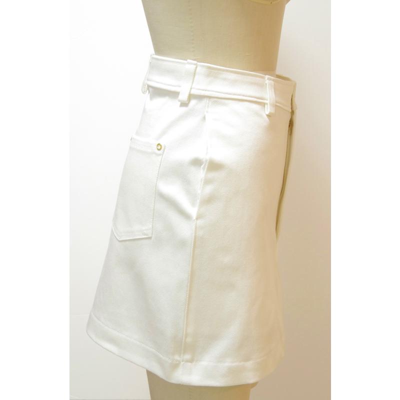 ホワイトデニムストレッチミニスカート72 |  | 09