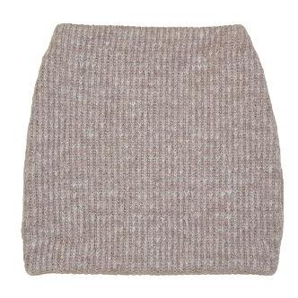 Wool Knit Miniskirt1 | 
