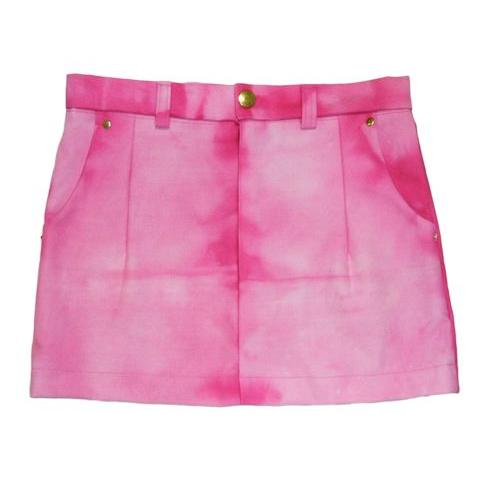 ワイルドピンクデニムミニスカート74 | 