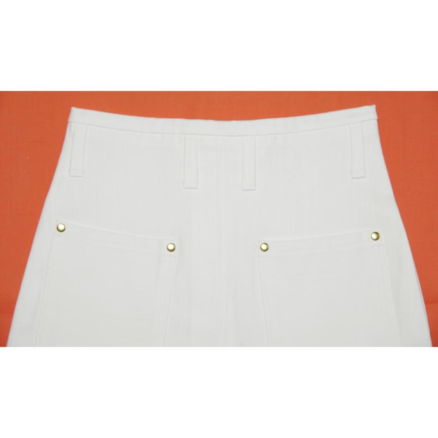 White Stretch Denim Skirt 67A |  | 05