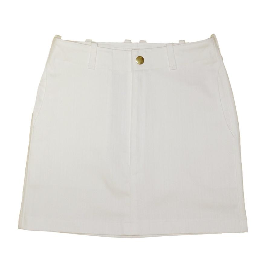 White Stretch Denim Skirt 73 | 