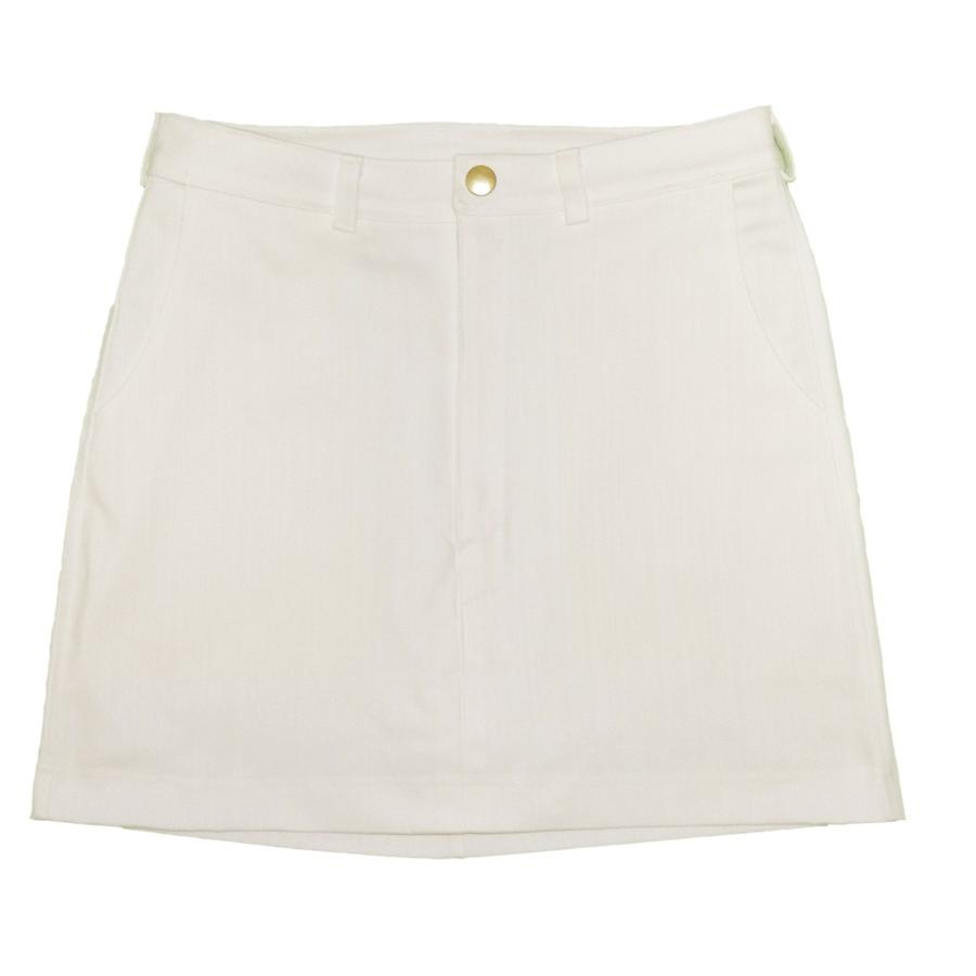 White Stretch Denim Skirt 78 | 