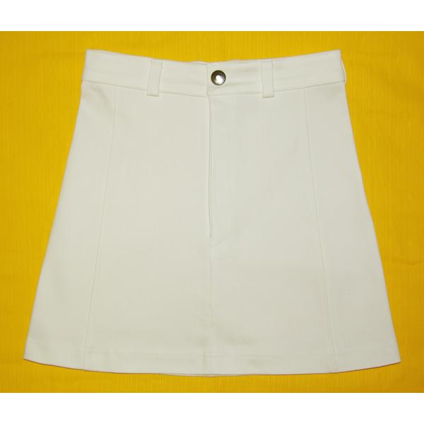 White Stretch Denim Skirt A2-71 |  | 01